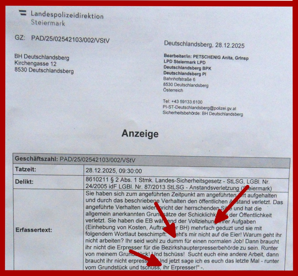 Anita Petschenig - Polizei Deutschlandsberg